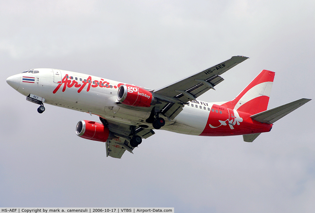 HS-AEF, 1985 Boeing 737-301 C/N 23259, B.737