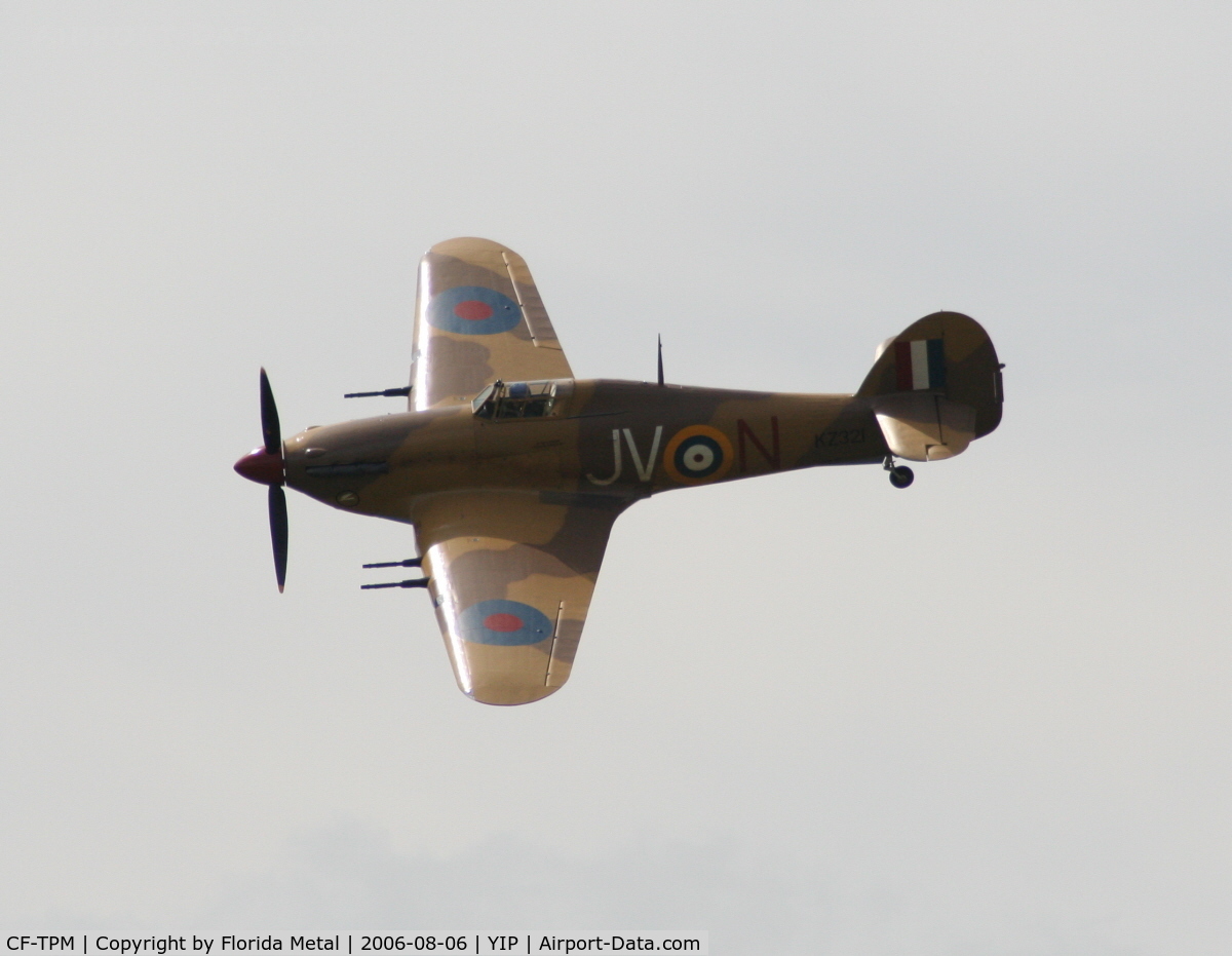 CF-TPM, 1943 Hawker Hurricane IV C/N KZ321, Hurricane Mk 4