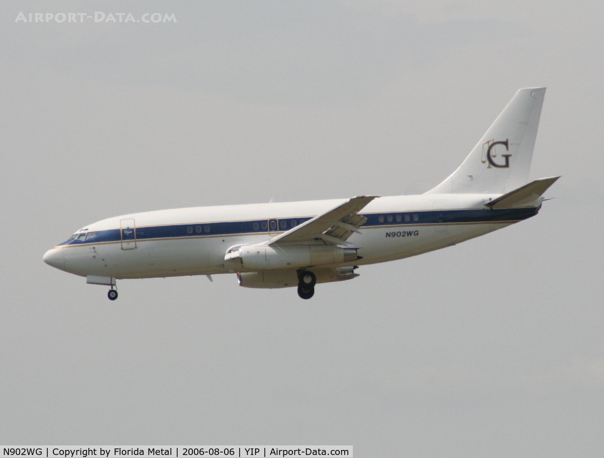 N902WG, 1981 Boeing 737-2H6 C/N 22620, 737-200 biz jet