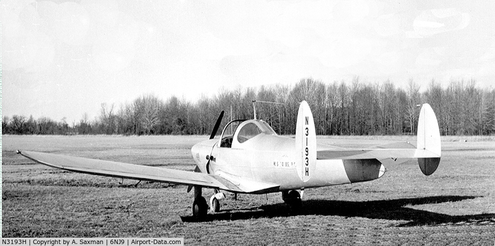N3193H, 1946 Erco 415C Ercoupe C/N 3818, Ercoupe owned by Albert and Elizabeth Saxman