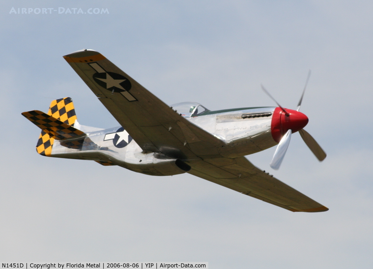 N1451D, 1944 North American P-51D Mustang C/N 44-74446A, P-51