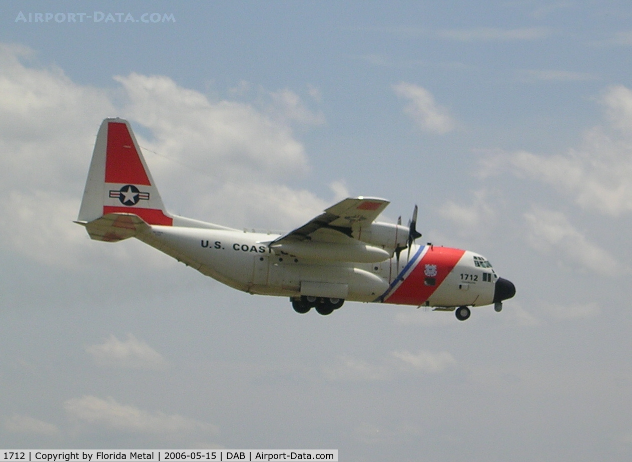 1712, 1985 Lockheed HC-130H Hercules C/N 382-5033, Coast Guard C-130