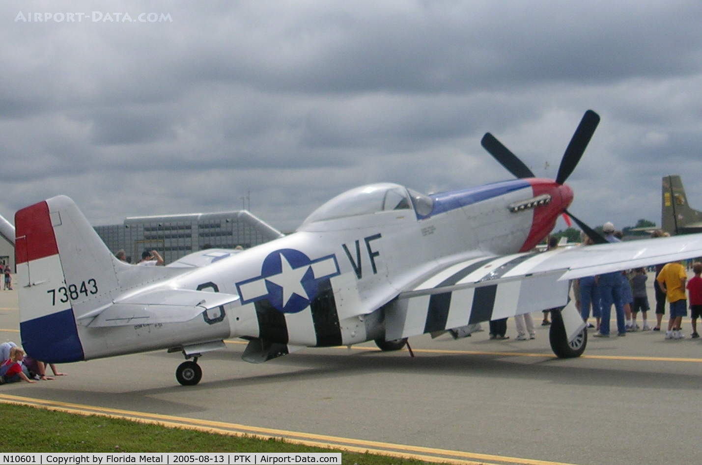 N10601, 1944 North American P-51D Mustang C/N 122-40383, Red Nose