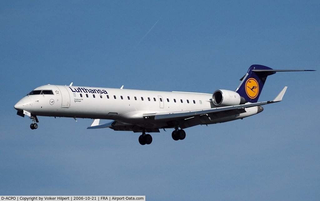 D-ACPO, 2003 Canadair CRJ-701ER (CL-600-2C10) Regional Jet C/N 10085, Lufthansa Cityline CRJ701ER