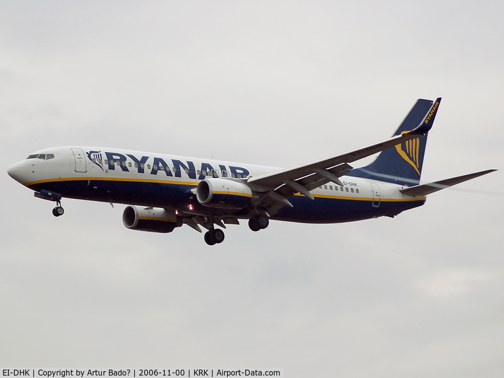 EI-DHK, 2005 Boeing 737-8AS C/N 33820, Ryanair