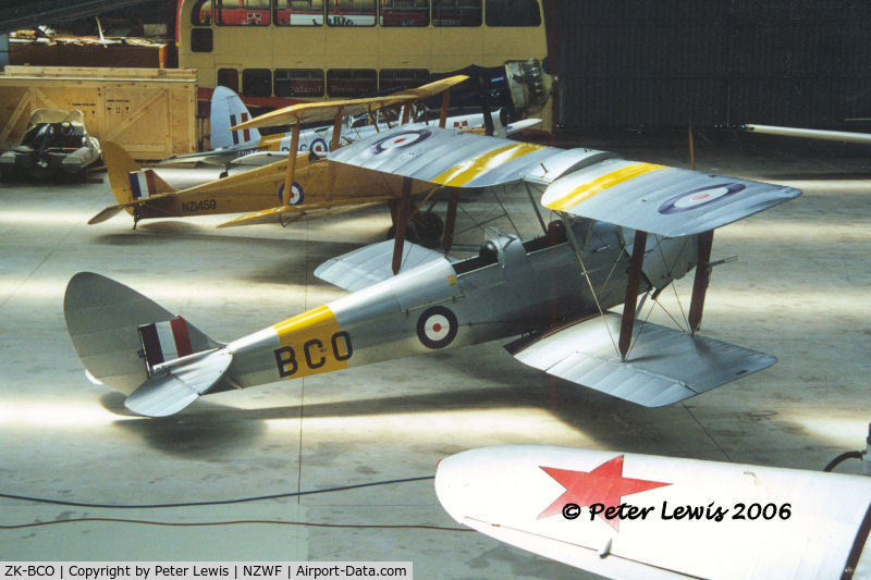 ZK-BCO, De Havilland DH-82A Tiger Moth II C/N 83420, DH82A ZK-BCO
