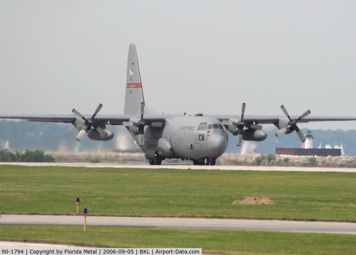 90-1794, 1990 Lockheed C-130H Hercules C/N 382-5247, C-130 Ohio National Guard