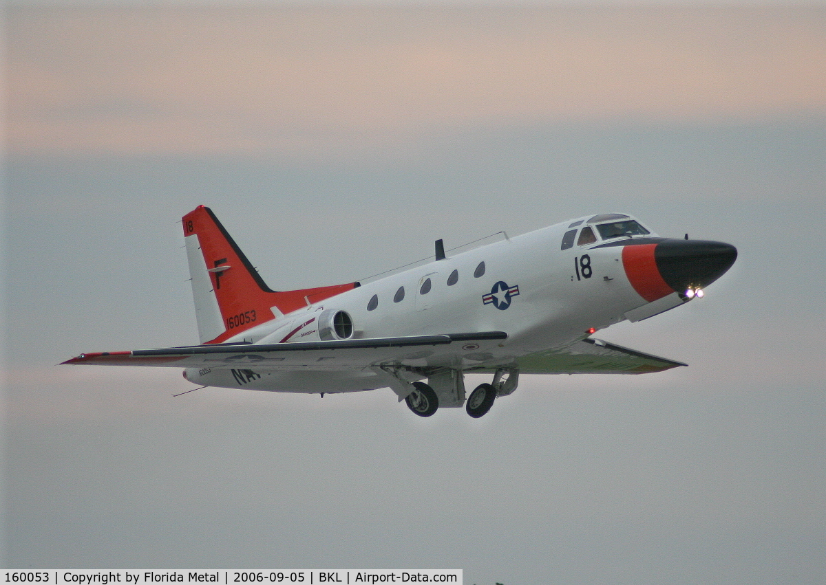 160053, North American Rockwell CT-39G (N-265) Sabreliner C/N 306-104, U.S. Navy T-39 Sabreliner