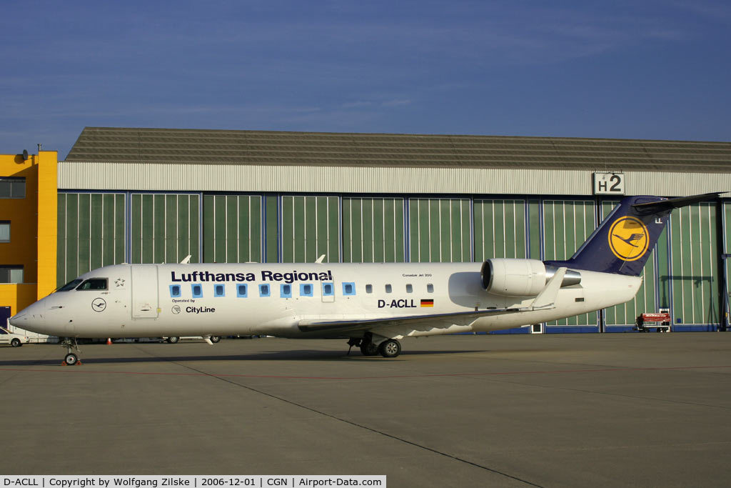 D-ACLL, Canadair CRJ-100LR (CL-600-2B19) C/N 7024, visitor