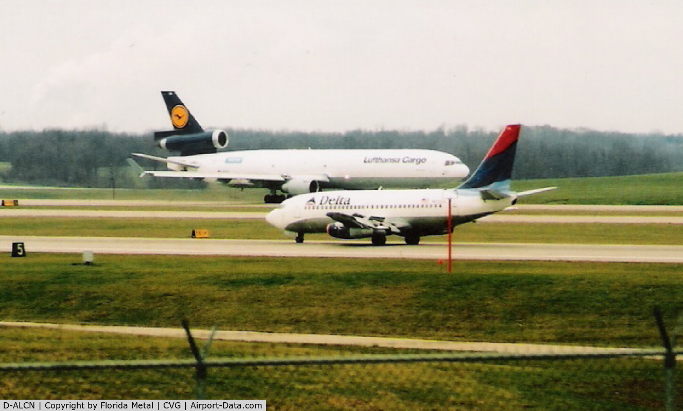 D-ALCN, 2001 McDonnell Douglas MD-11F C/N 48806, Lufthansa Cargo at CVG