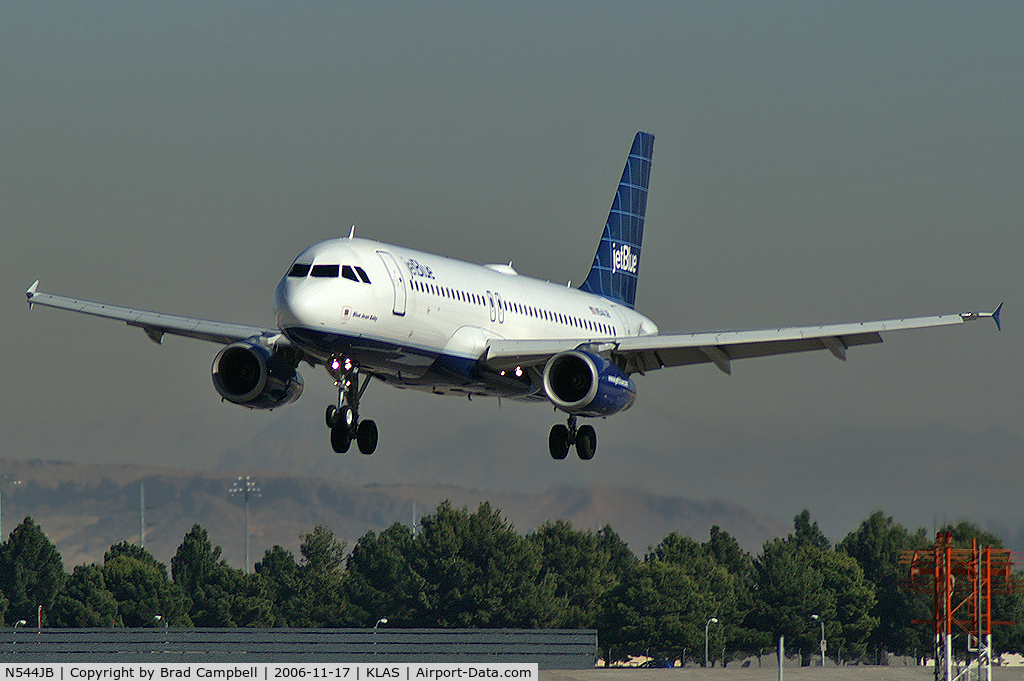 N544JB, 2002 Airbus A320-232 C/N 1835, jetBlue Airways - 'Blue Jean Baby' / 2002 Airbus A320-232