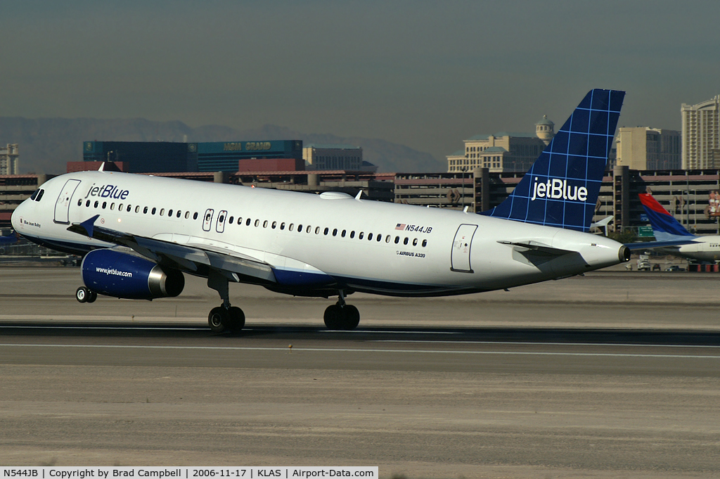 N544JB, 2002 Airbus A320-232 C/N 1835, jetBlue Airways - 'Blue Jean Baby' / 2002 Airbus A320-232