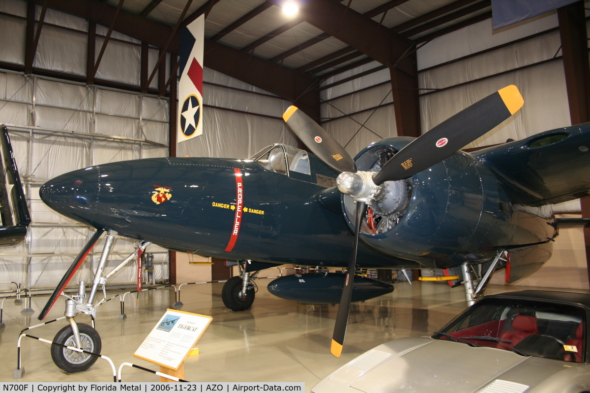 N700F, 1945 Grumman F7F-3 Tigercat C/N C.132, Tiger Cat