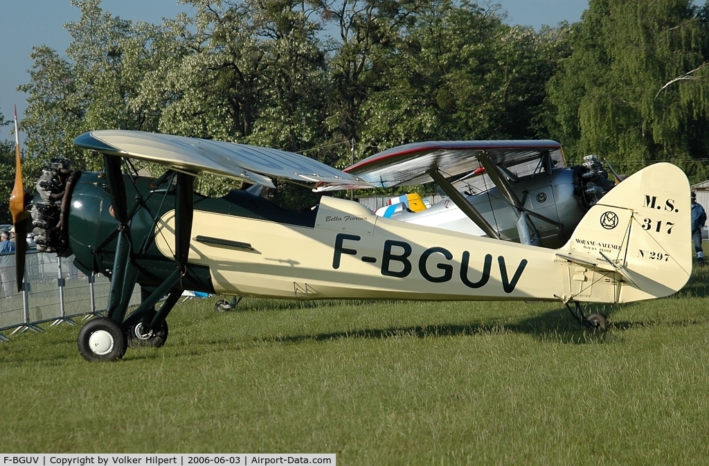 F-BGUV, Morane-Saulnier MS.317 C/N 297, Morane-Saulnier MS.317
