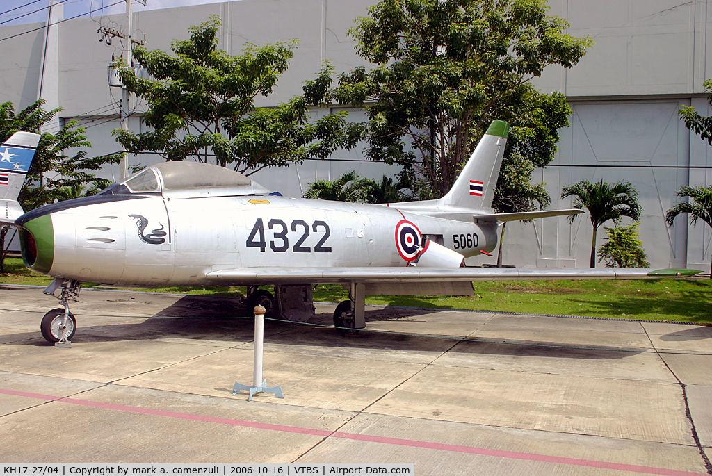 KH17-27/04, North American F-86F Sabre C/N 191-756, MILITARY