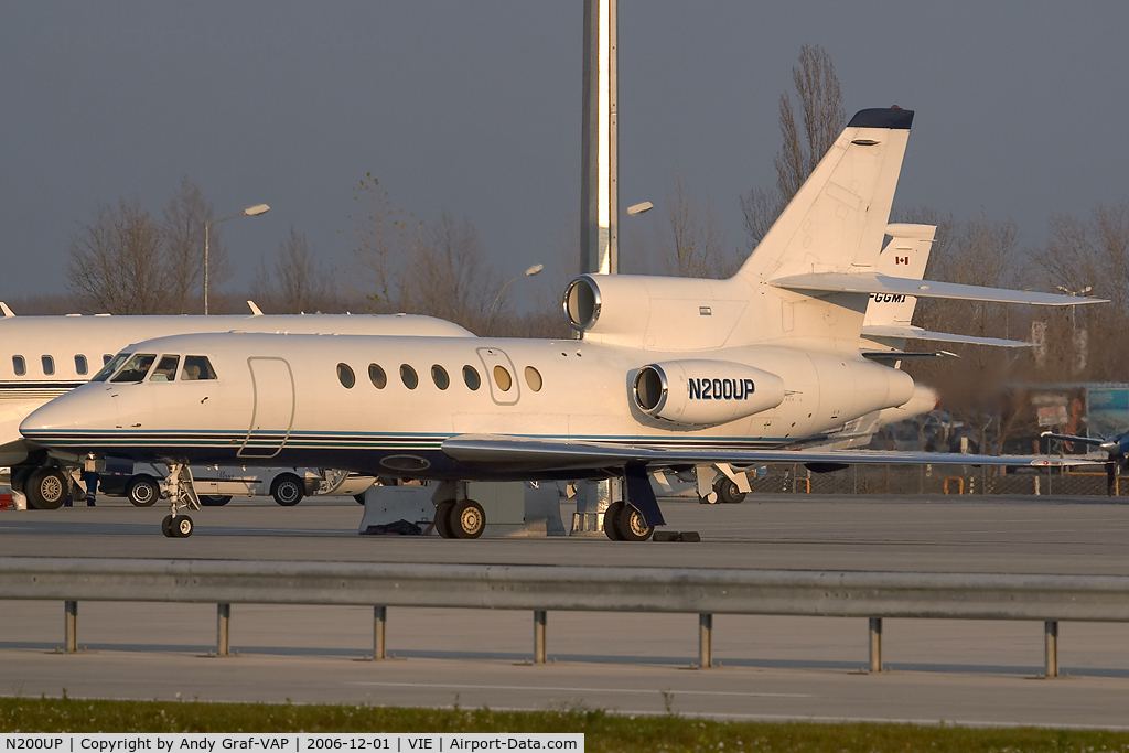 N200UP, 1981 Dassault Falcon 50 C/N 55, United Pan Europe Communications Falcon 50