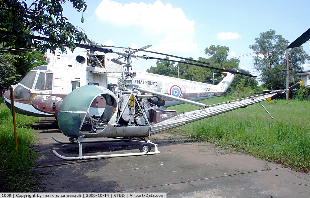1009, Hiller UH-12E C/N 2314, helicopters