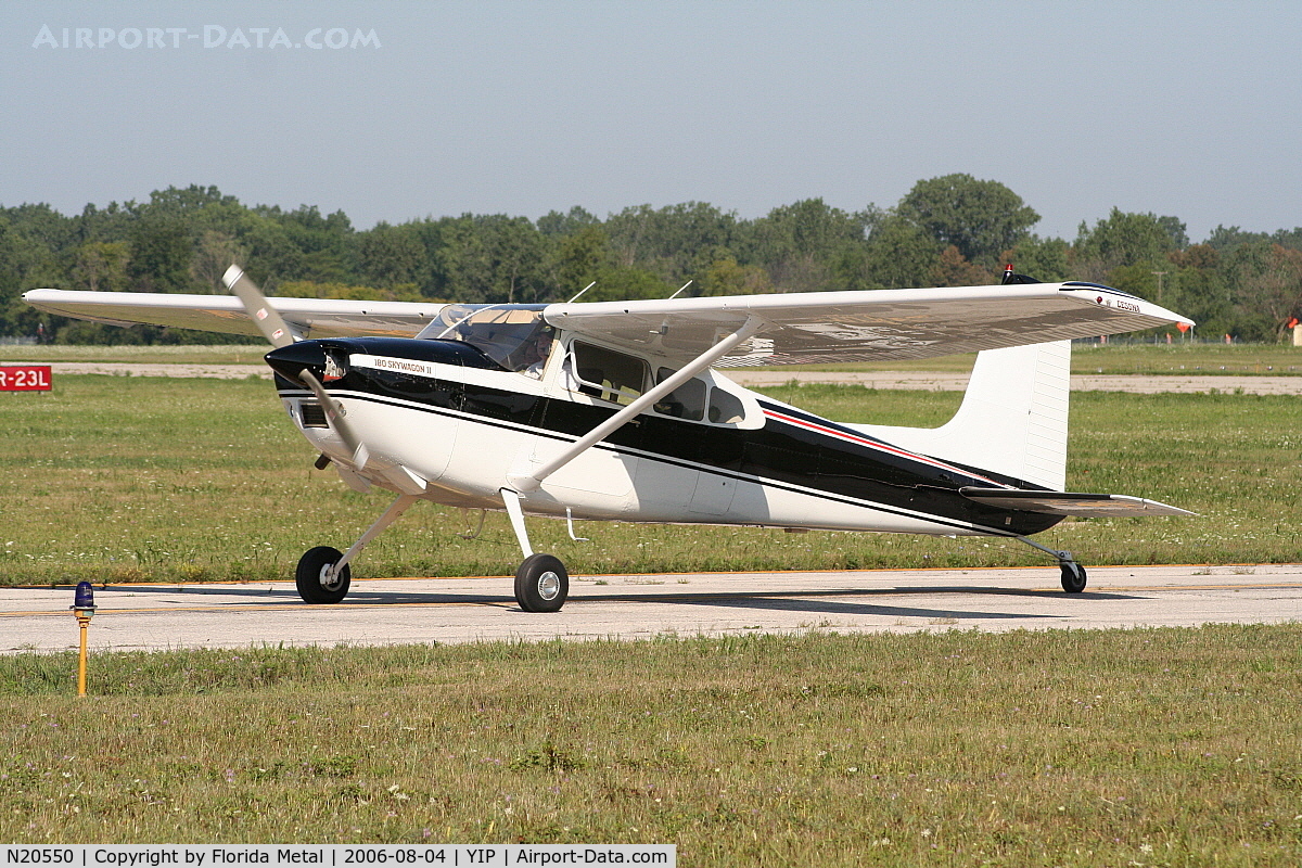 N20550, 1981 Cessna 180K Skywagon C/N 18053194, Classic Cessna
