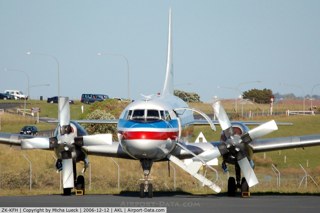 ZK-KFH, Convair 580(F) C/N 42, At Auckland