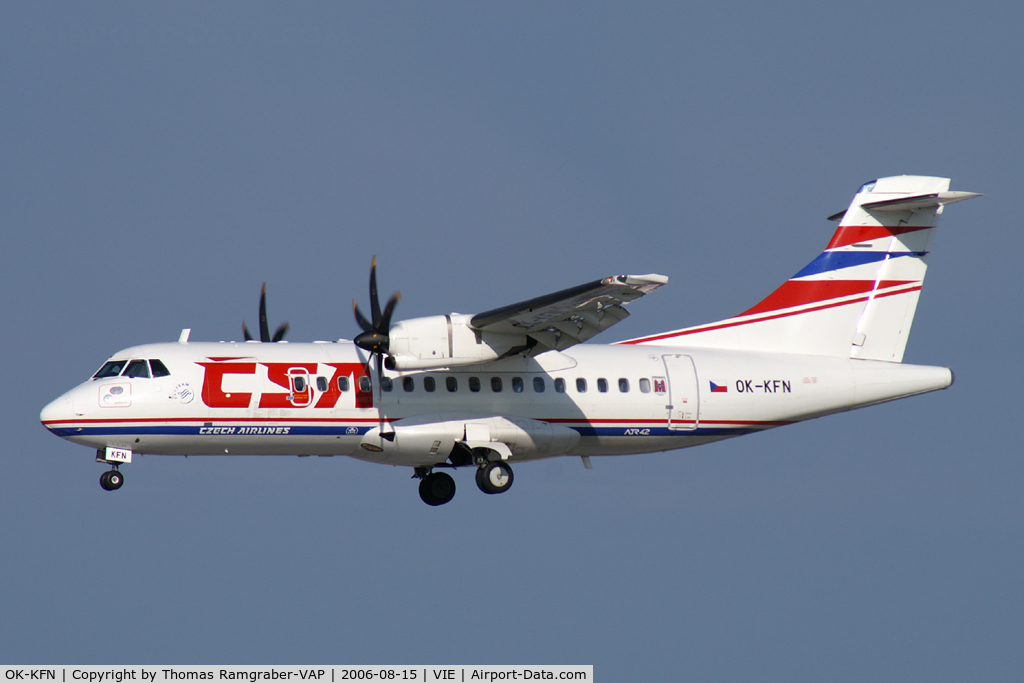 OK-KFN, 2005 ATR 42-500 C/N 637, CSA ATR42-500
