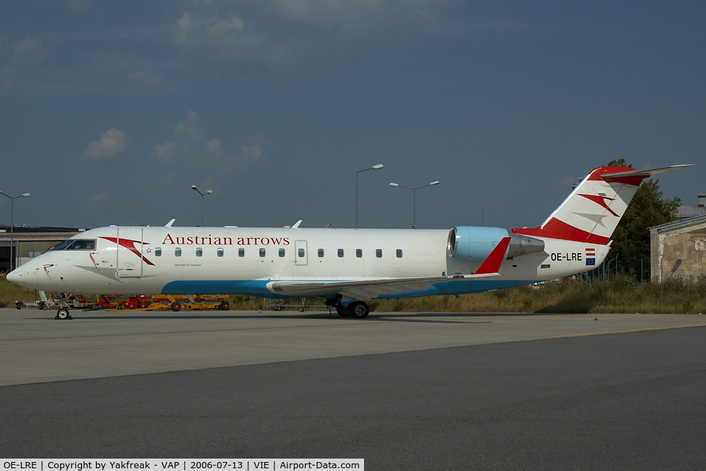OE-LRE, Canadair CRJ-100LR (CL-600-2B19) C/N 7059, Austrian Arrows Regionaljet 100