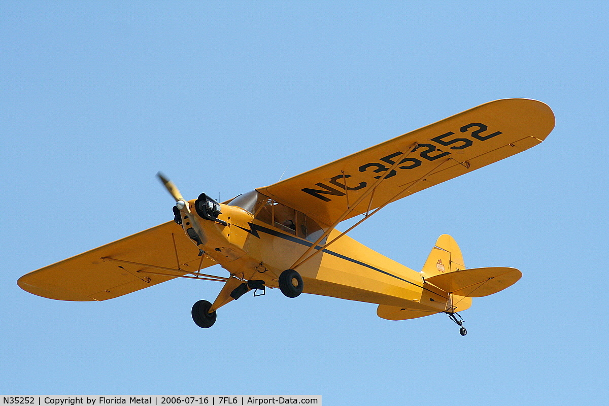 N35252, 1941 Piper J3L-65 Cub Cub C/N 6246, Piper Cub