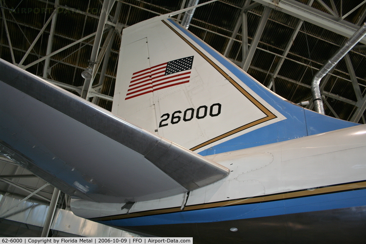 62-6000, 1962 Boeing VC-137C (707-353B) C/N 18461, VC-137C