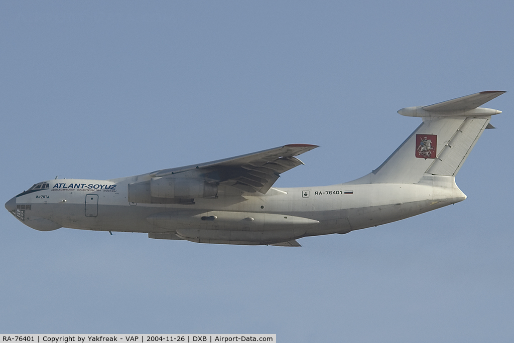 RA-76401, 1992 Ilyushin Il-76TD C/N 1023412399, Atlant Soyuz Iljuschin 76
