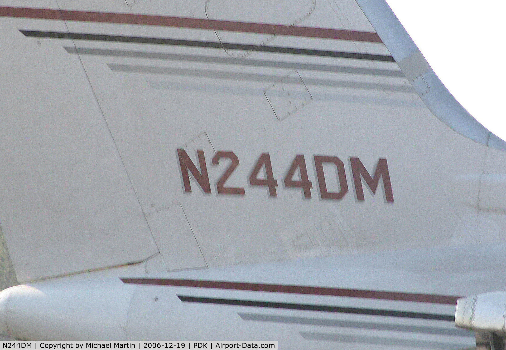 N244DM, 1968 Grumman G-1159 Gulfstream II C/N 21, Tail Numbers