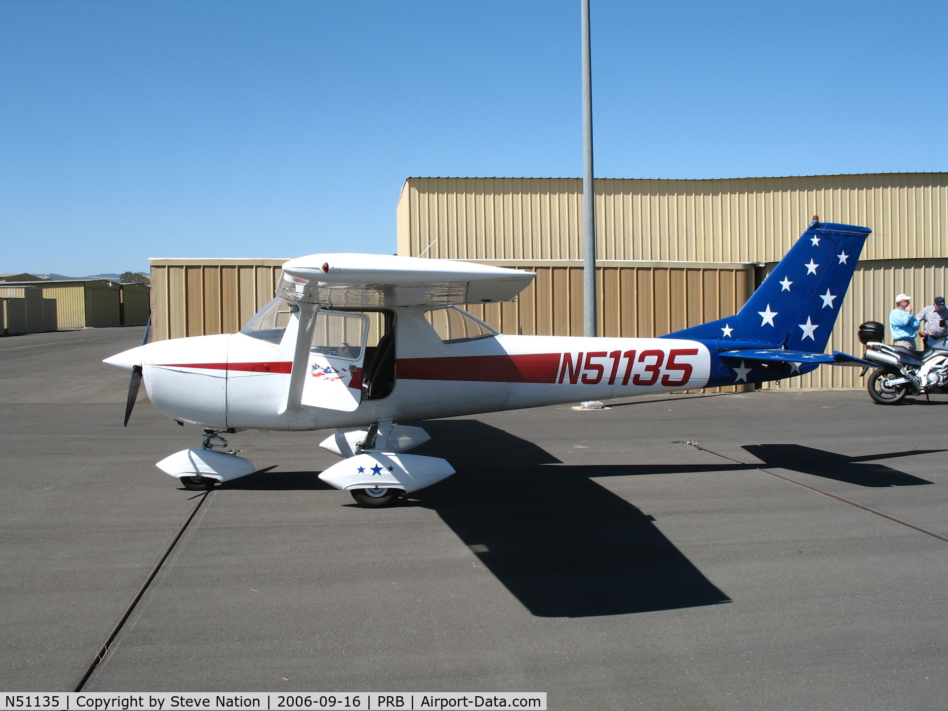 N51135, 1968 Cessna 150J C/N 15069786, Patriotic GoSolo Inc. 1968 Cessna 150J @ Paso Robles, CA