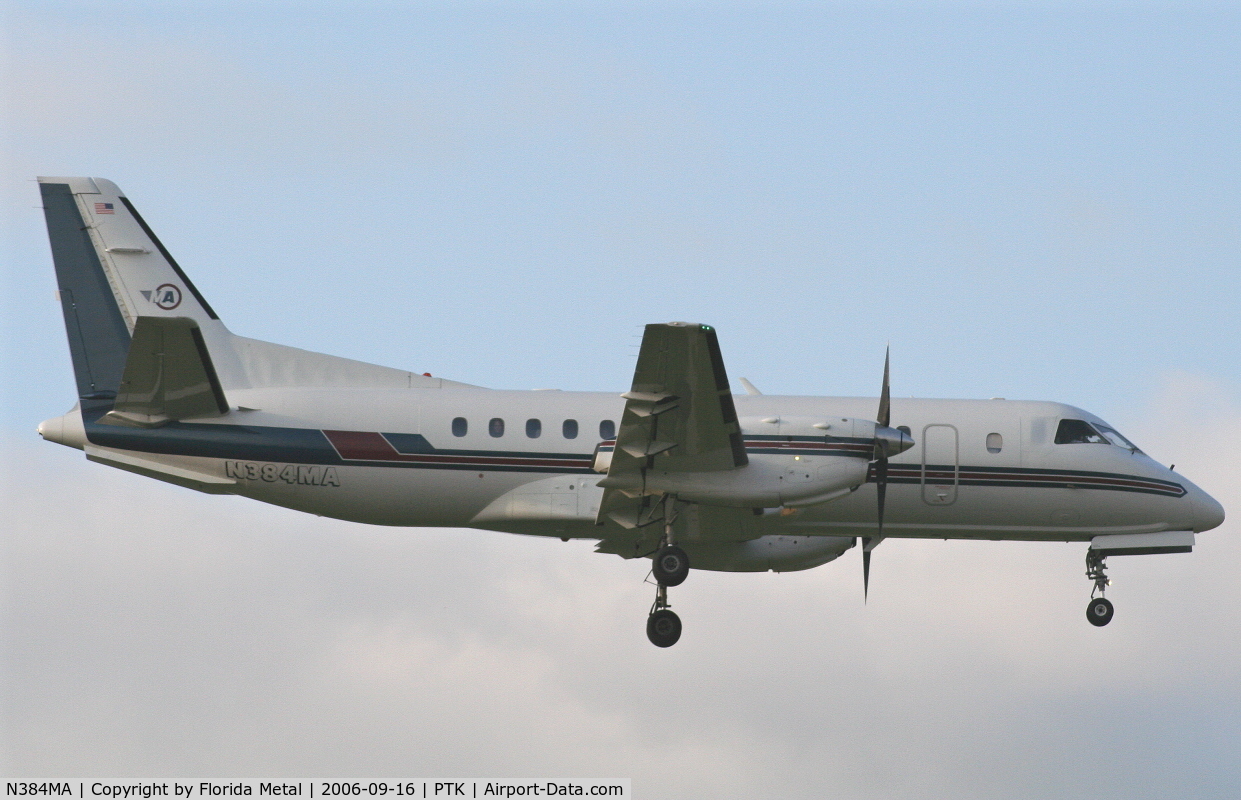 N384MA, 1988 Saab 340A C/N 340A-102, Murray Aviation