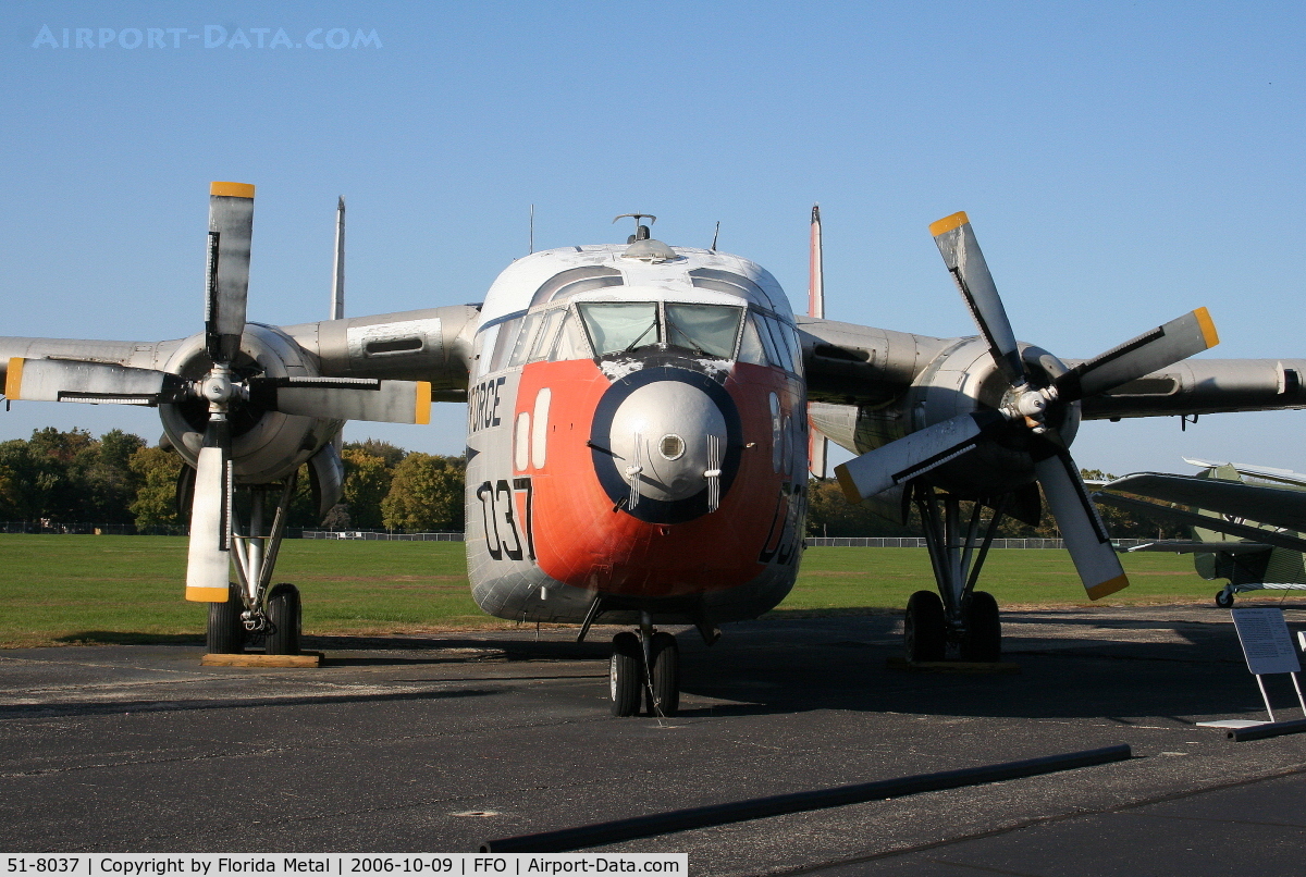 51-8037, 1951 Fairchild C-119J-FA Flying Boxcar C/N 10915, Fairchild C-119J Flying Boxcar