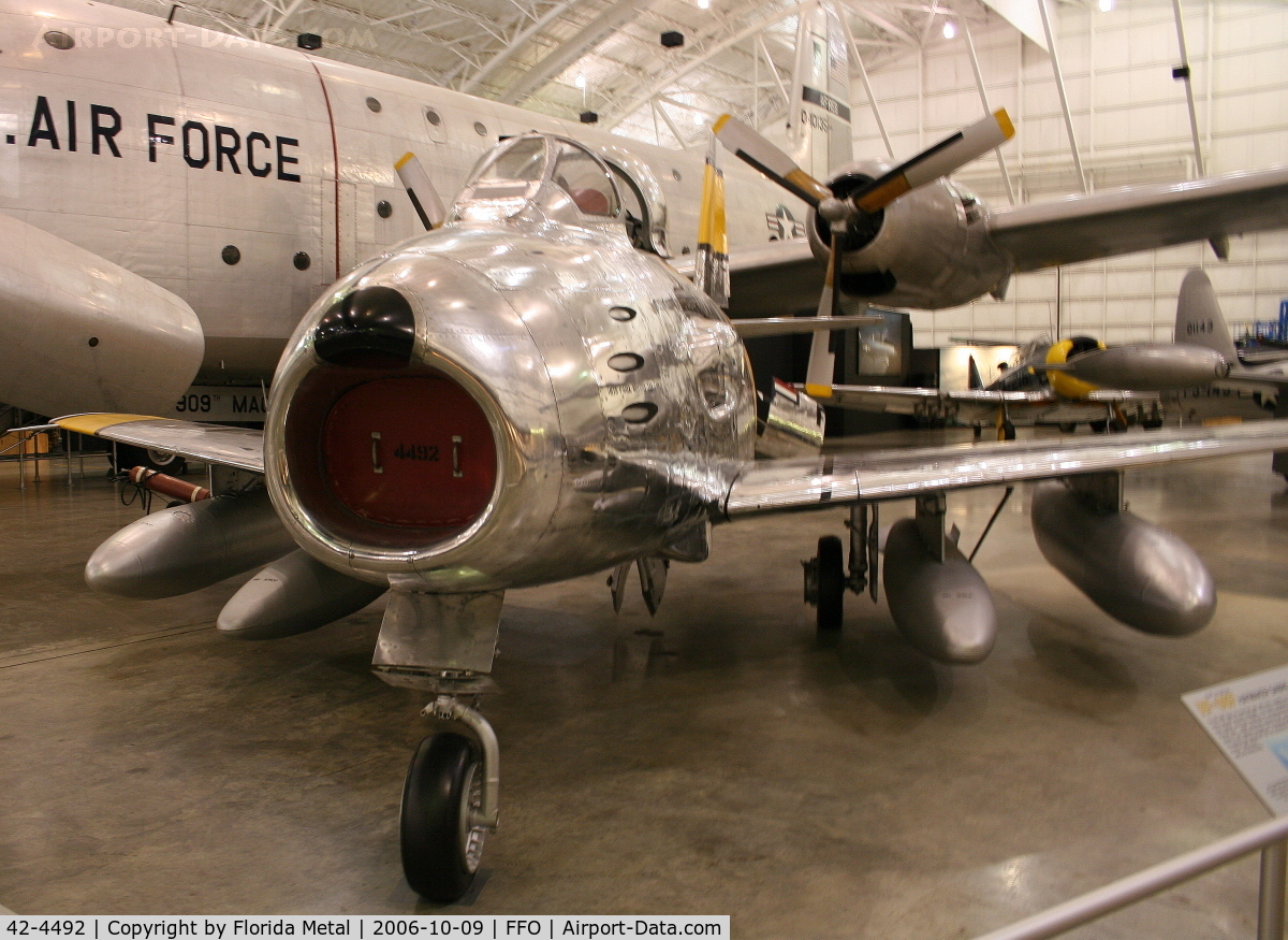 42-4492, North American F-86F Sabre C/N 191-188, North American F-86 Super Sabre