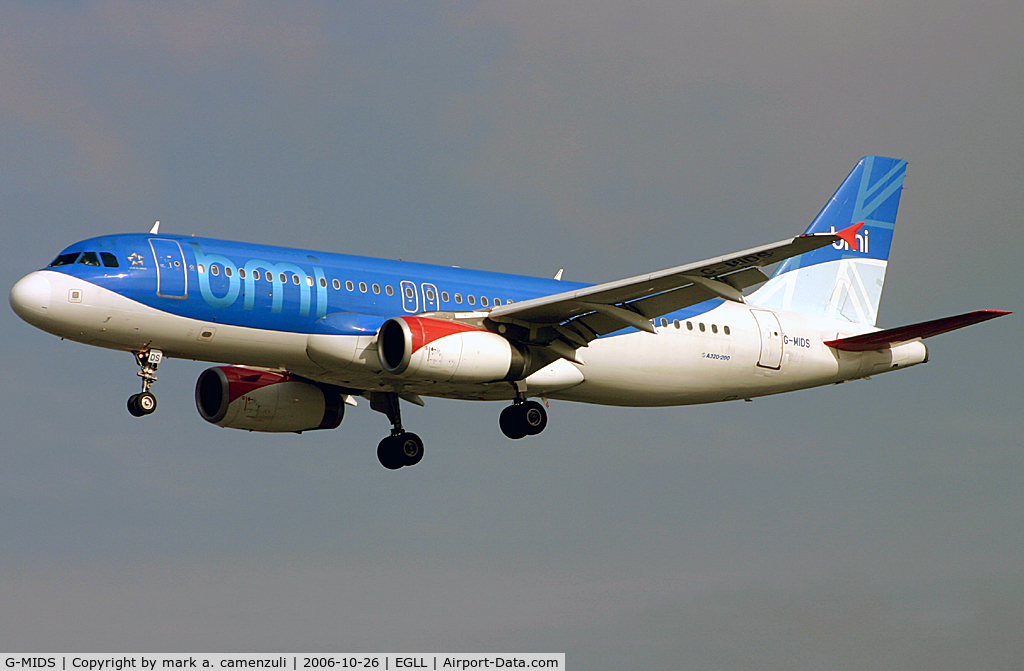 G-MIDS, 2001 Airbus A320-232 C/N 1424, A.320