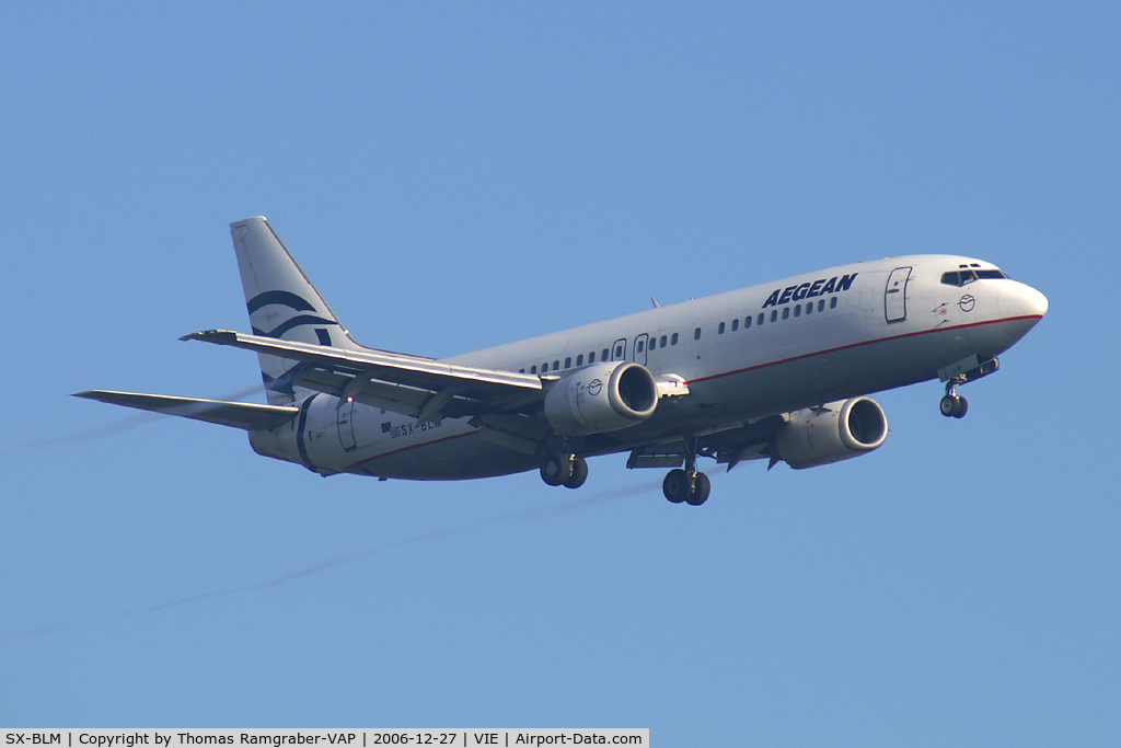 SX-BLM, 1991 Boeing 737-42C C/N 24813, Aegean Airlines B737-400