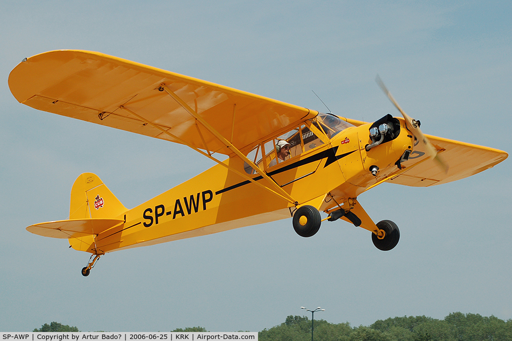 SP-AWP, Piper L-4B Grasshopper C/N 10123, Pipper CUB