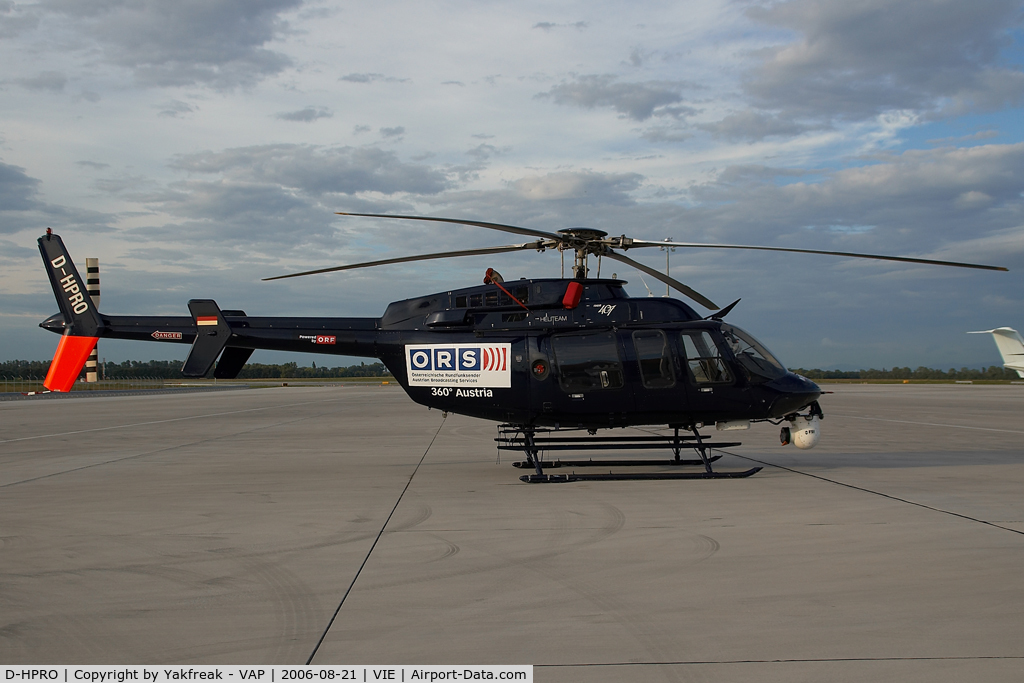 D-HPRO, 1996 Bell 407 C/N 53196, Bell 206