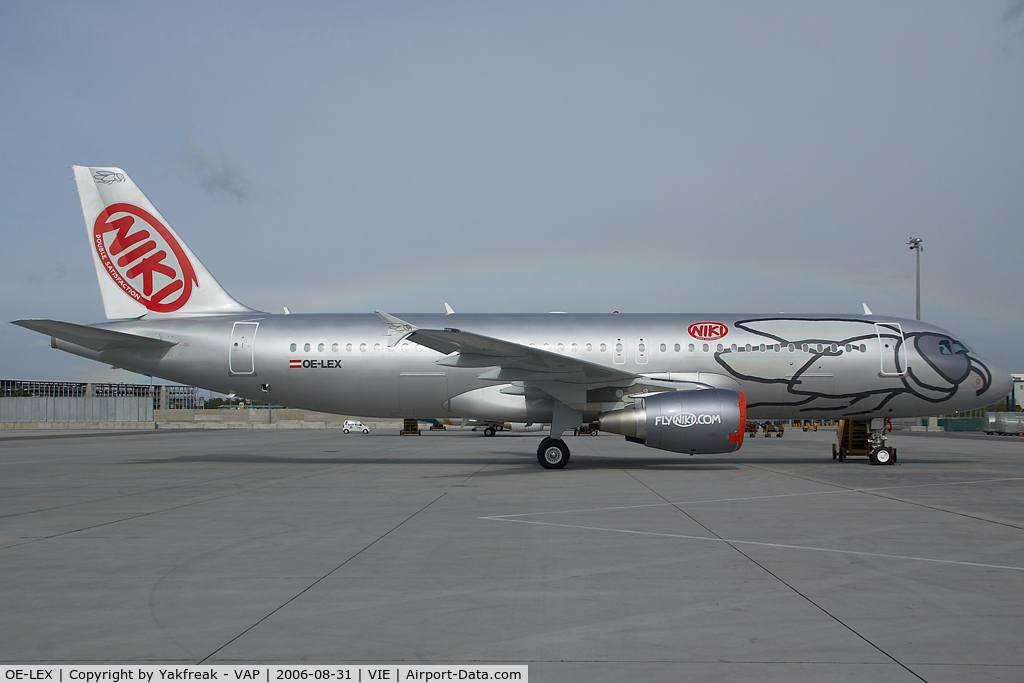 OE-LEX, 2006 Airbus A320-214 C/N 2867, Fly Niki Airbus 320