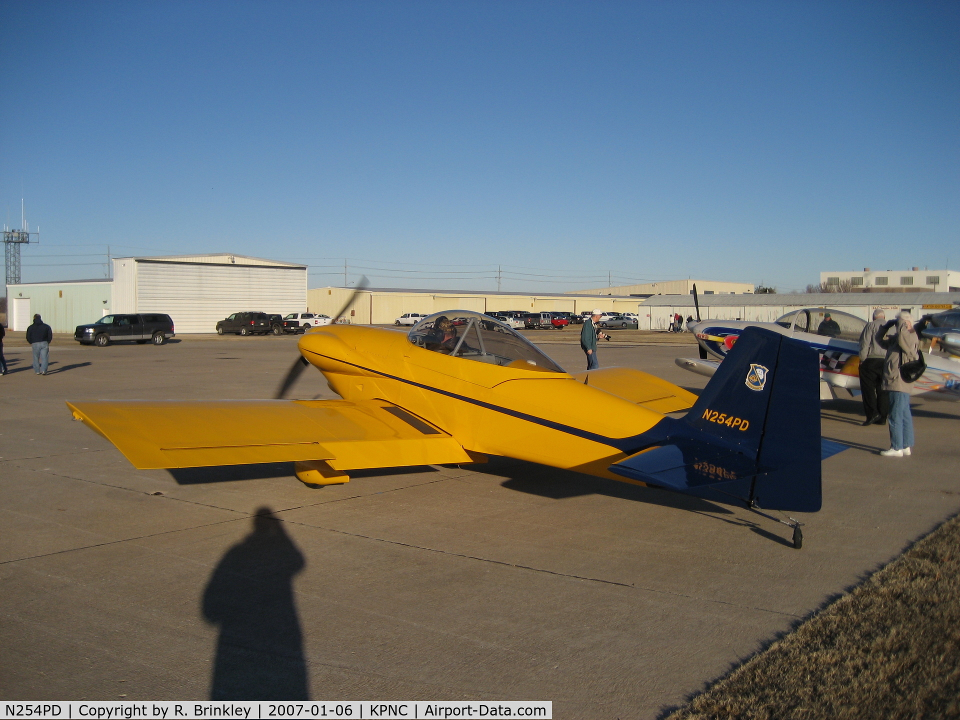 N254PD, 2004 Vans RV-4 C/N 3271, RV-4 at KPNC for monthly fly-in