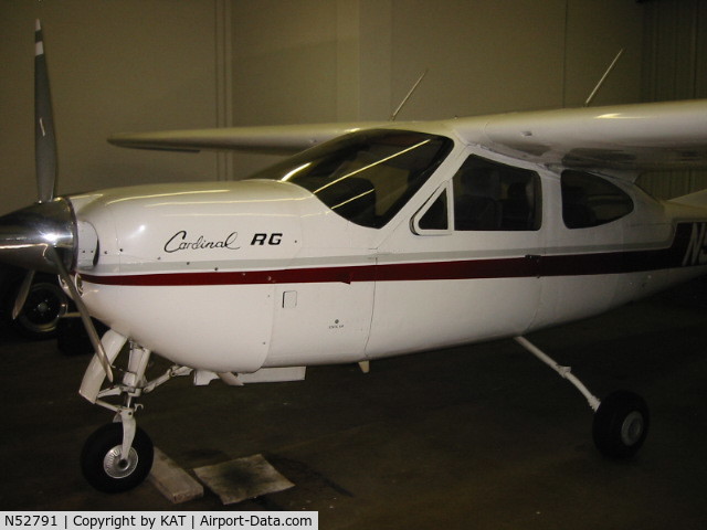 N52791, Cessna 177RG Cardinal C/N 177RG1271, 1978 C177RG