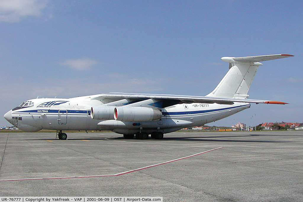 UR-76777, 1988 Ilyushin Il-76MD C/N 0083482490, ATI Airlines Iljuschin 76