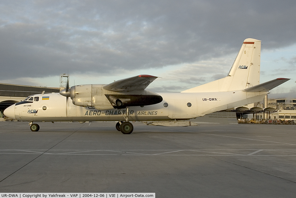 UR-DWA, 1984 Antonov An-26B C/N 13905, Aero Charter Airlines Antonov 26