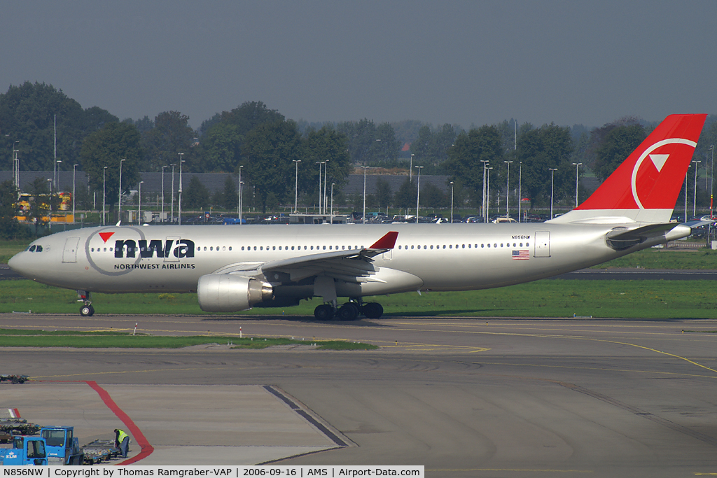 N856NW, 2004 Airbus A330-223 C/N 0631, Northwest Airlines A330-200