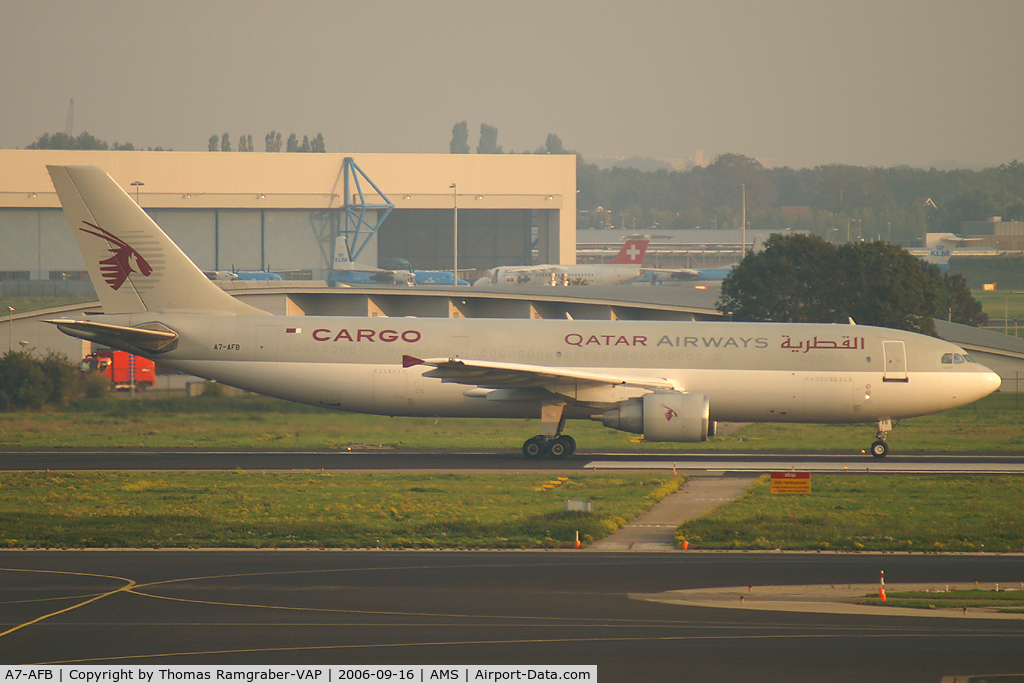 A7-AFB, 1991 Airbus A300B4-622R C/N 614, Qatar Airways A300