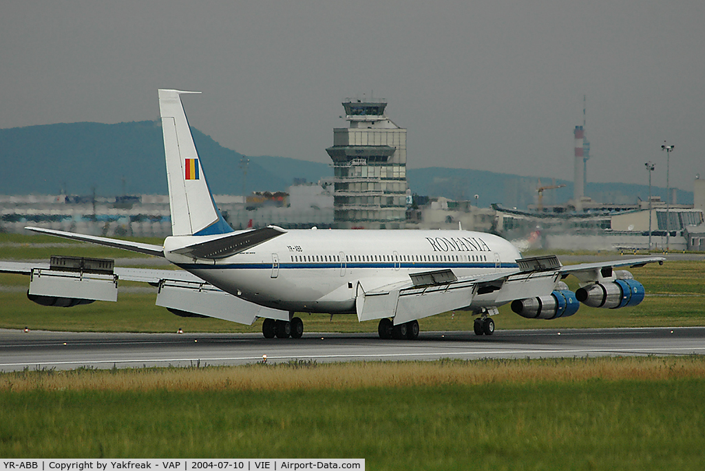 YR-ABB, 1974 Boeing 707-3K1C C/N 20804, Romanian Government Boeing 707-300