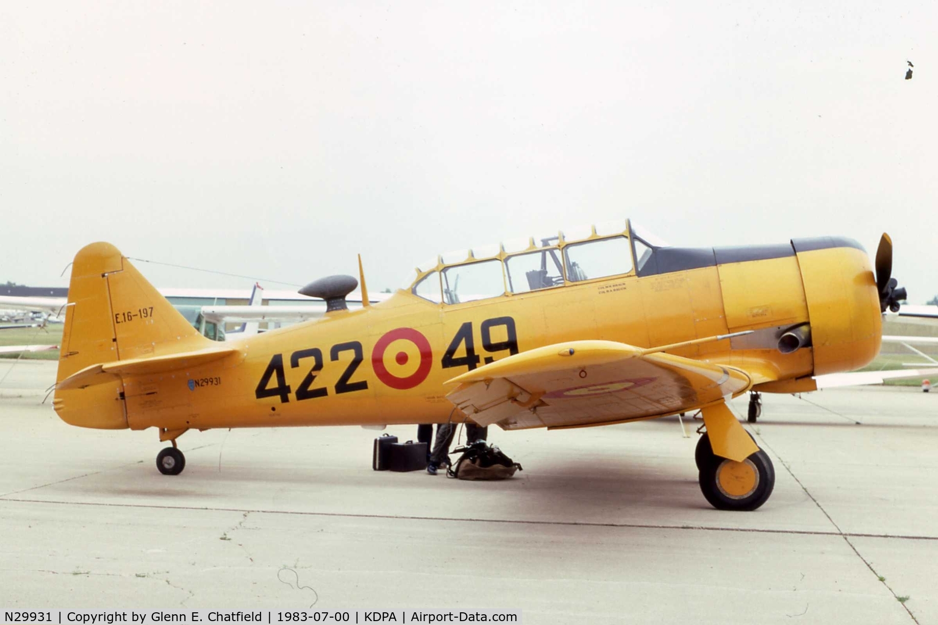 N29931, 1943 North American AT-6G Texan C/N 168-583 (49-3449), This is what you'd  call a 