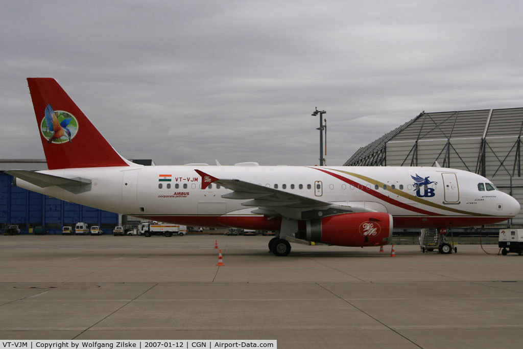 VT-VJM, 2006 Airbus ACJ319 (A319-133/CJ) C/N 2650, rare visitor