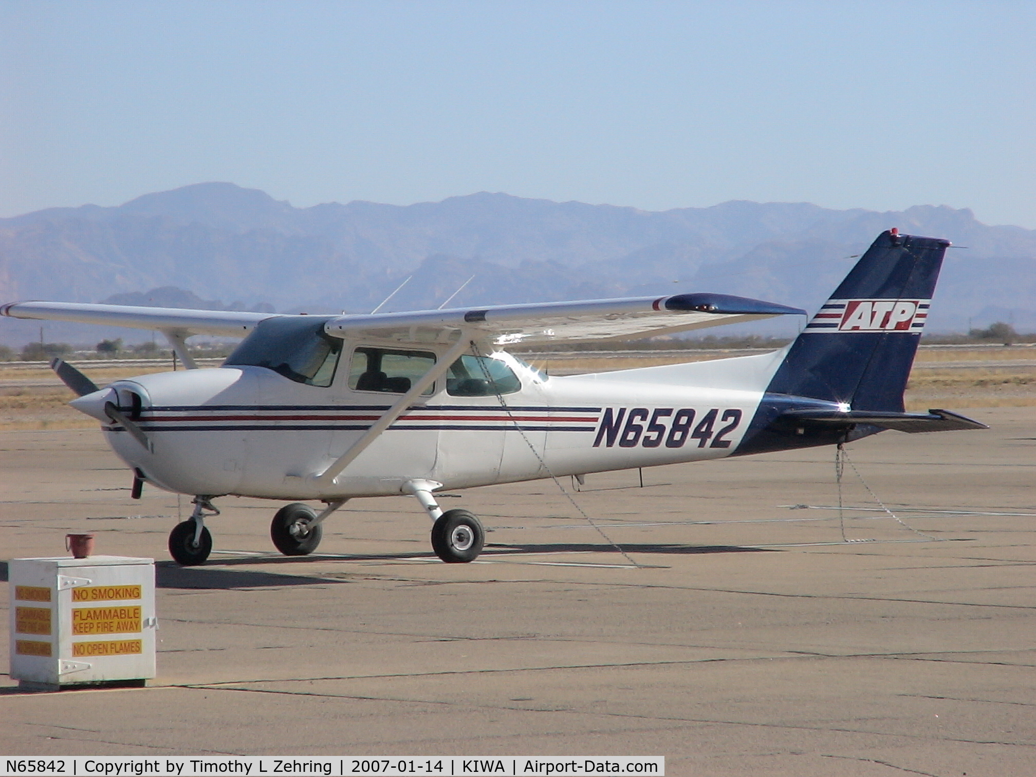 N65842, 1983 Cessna 172P C/N 17275906, At Williams Gateway Airport