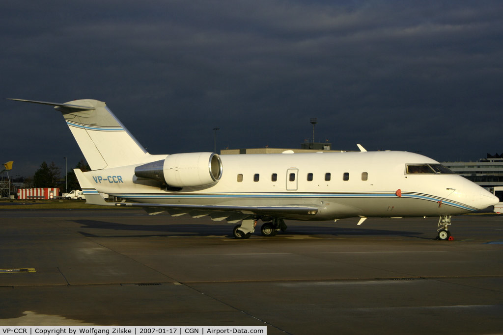 VP-CCR, Canadair Challenger 601-3A (CL-600-2B16) C/N 5079, visitor