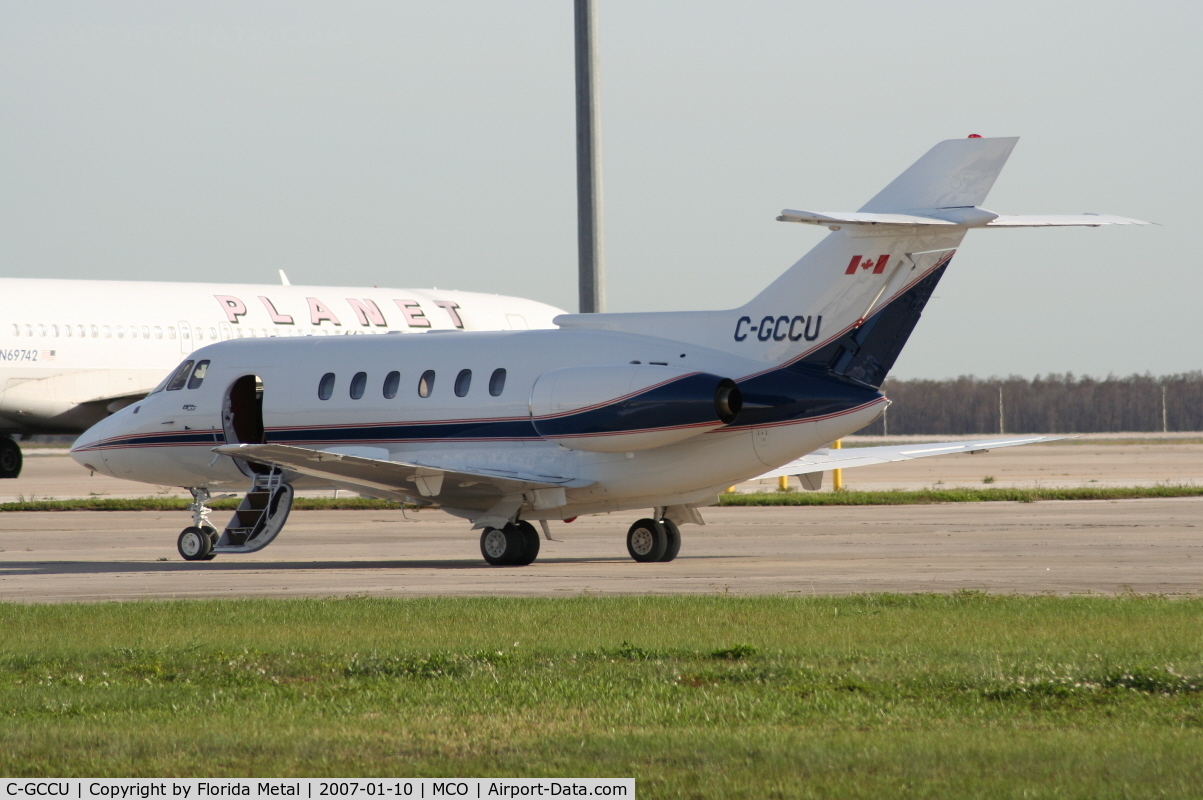 C-GCCU, 1987 British Aerospace BAe.125 Series 800A C/N 258105, Canadian jet